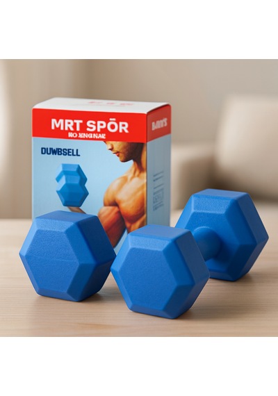 7 Kg Plastik Köşeli Dambıl 2'li Set