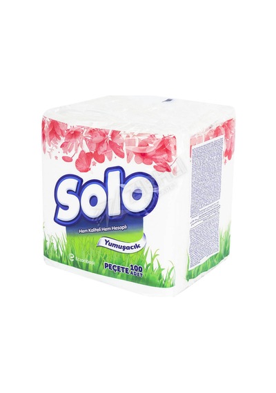 2 Adet Solo Peçete 100 Lü