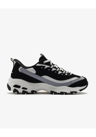 Skechers D'lites - Smooth Nostalgia 150537 Bknt Kadın Siyah Sneakers Siyah