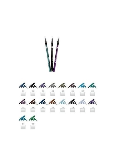 Cecile All Day Performance Eyeliner Sürme 07 Açık Mavi