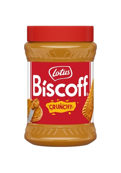 Lotus Biscoff Spread Crunchy 380g Parçacıklı Sürülebilir Karamelize Bisküvi Ezme 2'li Ekonomik Tarı