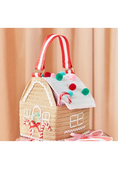Meri Meri - Gingerbread House Bag - Zencefilli Kurabiye Evi Çanta 0 - 99