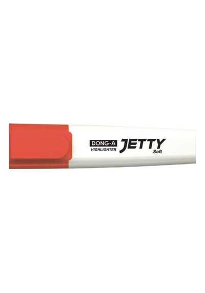 Jetty Fosforlu Kalem P13 Pastel Kırmızı Çok Renkli