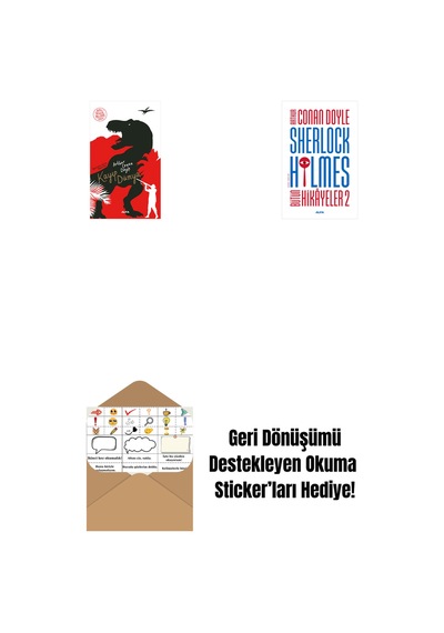 Kayıp Dünya + Sherlock Holmes - Bütün Hikayeler 2 + Okuma Sticker'ları