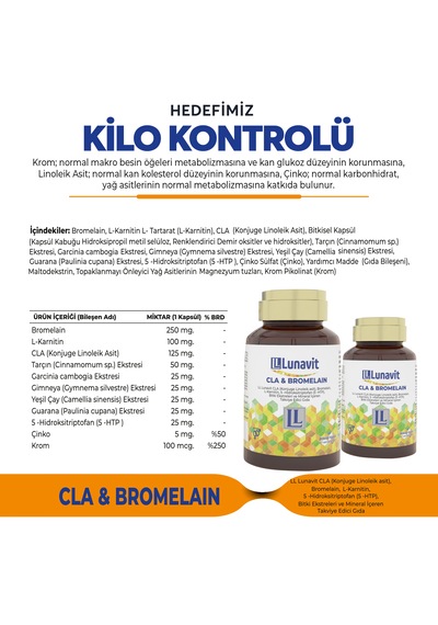 Lunavit Cla & Bromelain