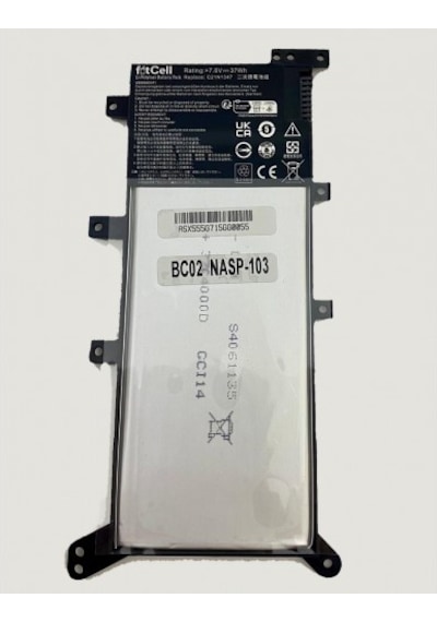 Fitcell Asus X555l Tip 2,a555ln F555ln K555ln Notebook Batarya -pil