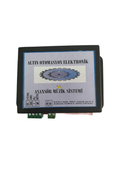 12 - 24v Asansör Müzik Sistemi Sd Kart Ve Hoparlör Dahil Bütün A