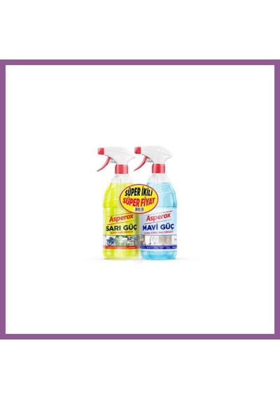 Bezos Asperox 1+1 Lt Sarı Güç+mavi Güç Sprey Shrink Rengaren