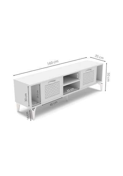 Tv Sehpası 160 Cm Modern Çok Amaçlı Dolaplı Raflı Televizyon Ünitesi Linya Gümüş Beyaz Tv Sehpası 160 Cm Modern Çok Amaçlı Dolaplı Raflı Televizyon Ünitesi Linya Gümüş Beyaz