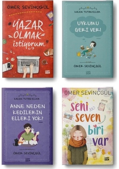 Genç Yazarın Başucu Seti 4 Kitap Carpe Diem Kitap Ömer Sevinçgül Carpe Diem Set Carpe Diem Set Türkçe