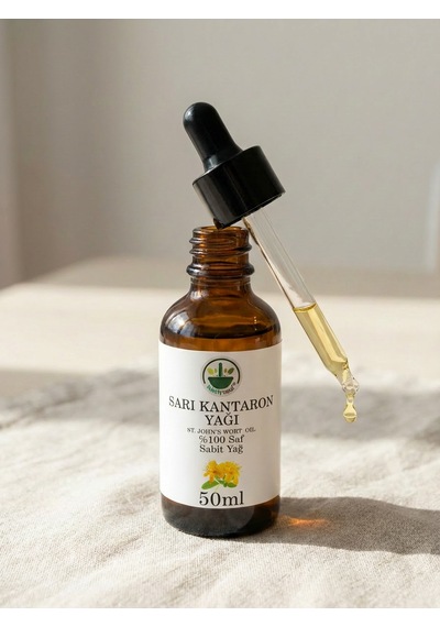 Sarı Kantaron Yağı Kantaron St. John S Wort Oil Hypericum Perforatum Saf Doğal 50 Ml 50 ML