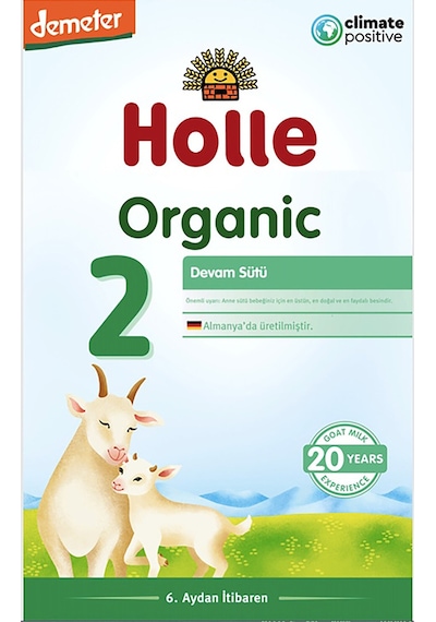 Holle 2 Organik Keçi Sütlü Devam Sütü 400 G 3 Adet