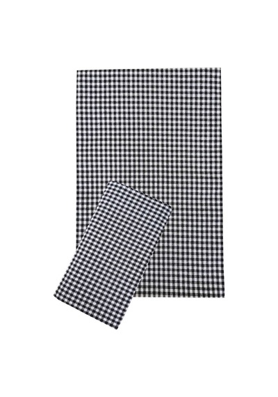 Zefir Desen Sofra Bezi Masa Örtüsü 170 X 170 Cm Siyah - Seçenek: 89 Çok Renkli