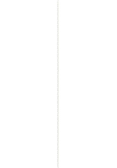 Ikea Boaxel Delikli Dikey Ray, Beyaz, 200 Cm