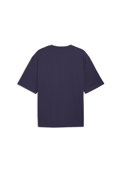 Puma Graphic Erkek Lacivert Günlük Stil T-shirt 63444364 Mavi