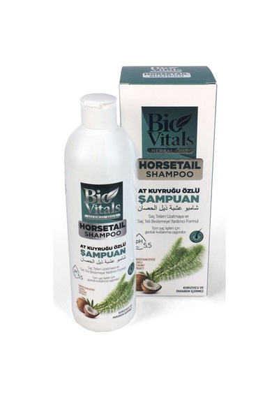 Pazarız Horse Tail Şampuan At Kuyruğu Özlü 330 Ml Tüm Saç Tipleri