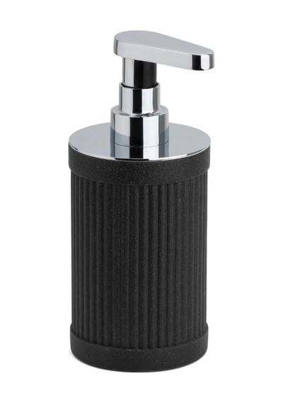 Tr Reçine Tezgah Üstü Sıvı Sabunluk Siyah-krom 187x80x91 Mm Diğer