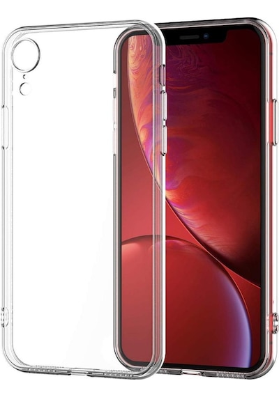 Apple Uyumlu iPhone Xr Kilif Seffaf Silikon Kamera Korumali 3D Tipali 390785808