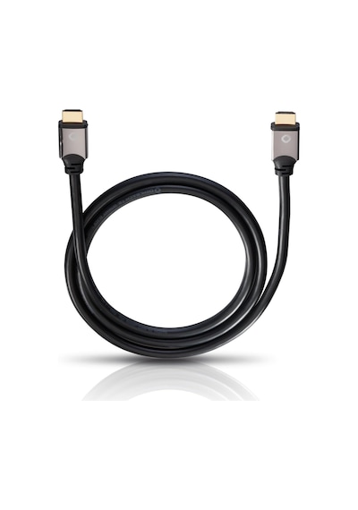 Oehlbach Black Magic High Speed Ethernet Destekli Hdmi Kablosu, 1