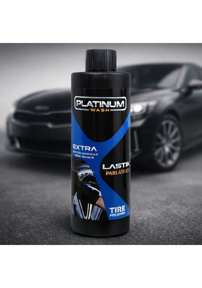 Platınum Wash Lastik Parlatıcı 500ml Sünger li