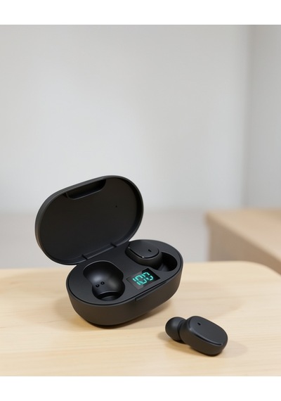 Kulak İçi Kulaklık Bluetooth Mikrofonlu Dokunmatik Kontrol Dijital Göstergeli Belirtilmemiş