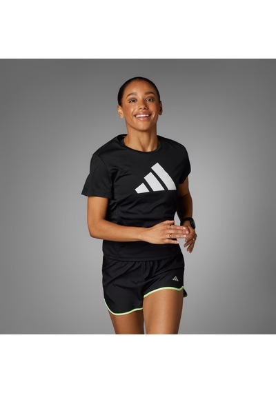 Adidas Run It Tişört Siyah