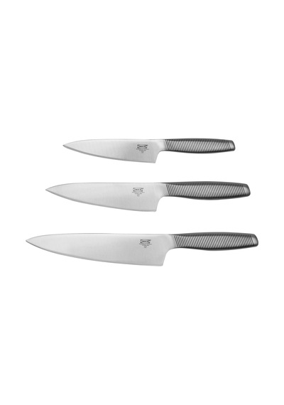 Ikea 365+ 3 Parça Mutfak Bıçağı Seti 33 Cm Krom