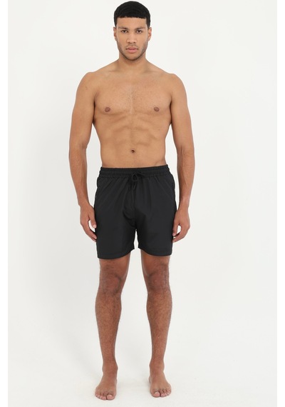 Dufy Erkek Slim Fit Siyah Mayo-25467