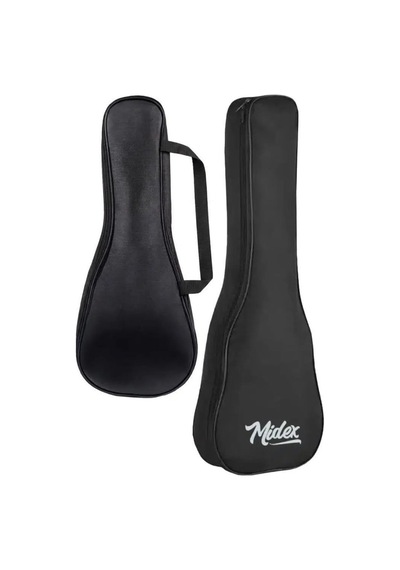 Midex Cs-26a-100x Tenör Ukulele Çantası 100'lü Paket Kaliteli Siyah Kılıf 100 Adet
