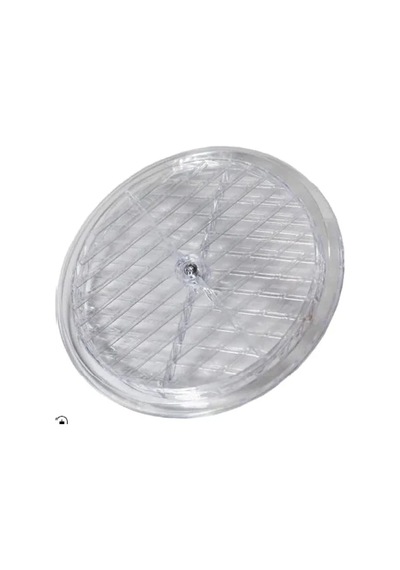 Şeffaf Doğalgaz Havalandırma Cam Menfezi, 18 Cm Çap