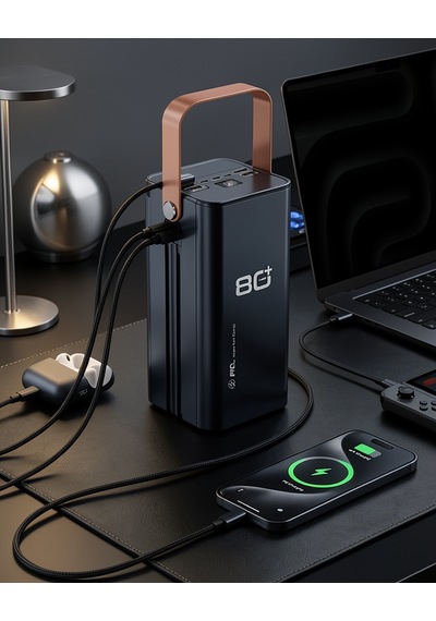 80000 Mah Taşınabilir Powerbank Süper Hızlı Şarjlı Uczzz80000powerbank Çok Renkli