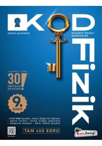 Kafadengi 2026 9. Sınıf Fizik Kod Haftalık Süreç Uygulamaları