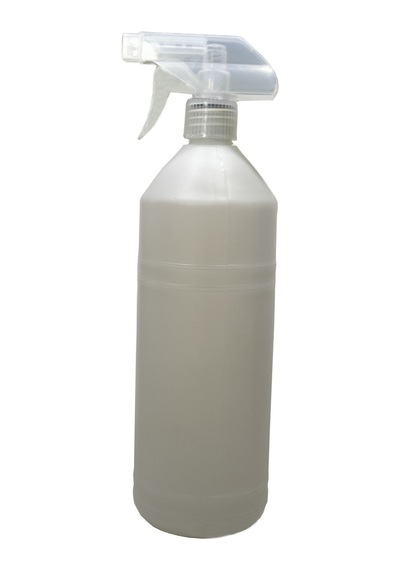 Boş Plastik Şişe 1 Lt Polietilen + Valf Takım 5 Adet