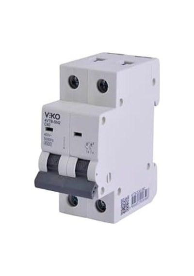 4vtb-2c40 Otomatik Sigorta 4,5ka C Tipi 2 Kutup 40a
