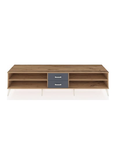 Hyperion Tv Ünitesi 2 Raflı 2 Çekmeceli 220x44x51 Çam-çam/antrasit Atlas Çam/antrasıt - Atlas Çam Hyperion Tv Ünitesi 2 Raflı 2 Çekmeceli 220x44x51 Çam-çam/antrasit Atlas Çam/antrasıt - Atlas Çam