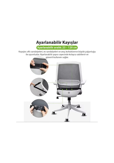Ortopedik Hafızalı Koltuk Minderi Araba Ofis Kullanımı İçin Bel Ağrısı Önleyici Minder