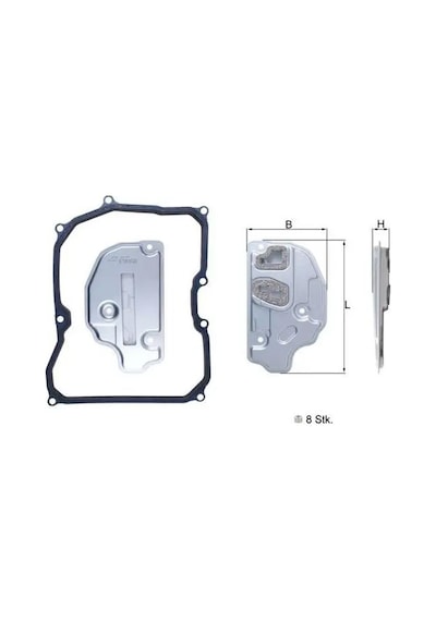 Vw Jetta 3 Sanziman Filtresi 1.6 2006-2011 Mahle Hx150kıt