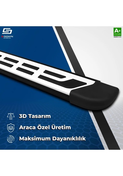 S-dizayn Omoda Omoda7 S-plus Gri Yan Basamak 183 Cm 2025 Üzeri A+ Kalite