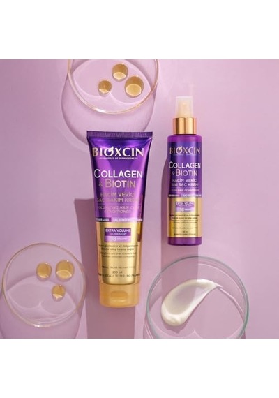 & Biotin Hacim Veren Saç Bakım Kremi 250 Ml İnce Telli Ve Hacimsiz Saçlar İçin Dolgunlaştırıcı Ve Nemlendirici Bakım