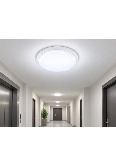 2 Adet Noas Yl13 0201 Kayra 24w Nemliyer Sıva Üstü Led Armatür 6500k Beyaz Işık