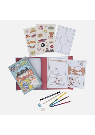 Tiger Tribe Comic Book Kit - Practice Plan Create