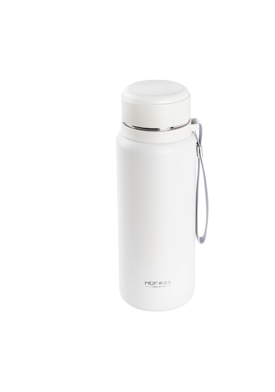 Tnt-6974386400386-bomb Mdf-521750b-mdf Beyaz Paslanmaz Çelik Tutacaklı Termos 750ml