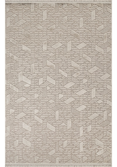 Kaşmir Halı 7/24 İskandinav Sten 200x290 Cm Bej