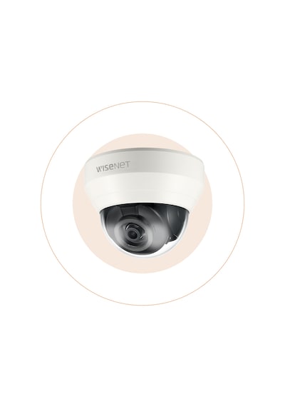 Samsung Uyumlu Snd-L6013P Ip Dome Kamera