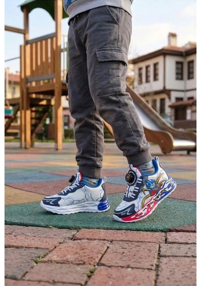 Vojo Kids Ortopedik Taban Kahraman Sneaker Spor Ayakkabı 267800001902 09 Lacivert