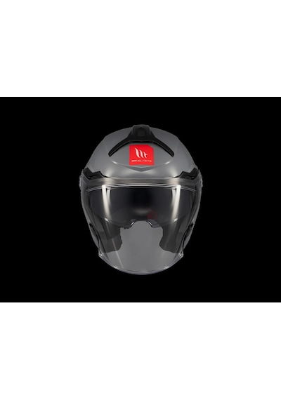 Kask Mt Cosmo Sv A12 Parlak Nardo Gri Gözlüklü Nardo Gri