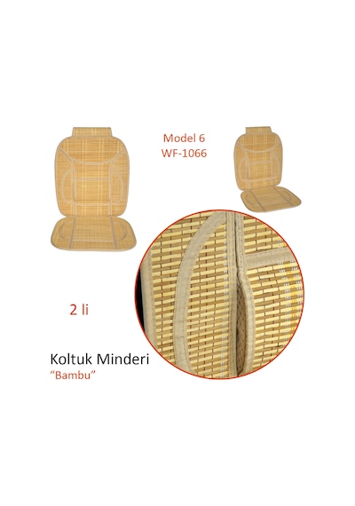 Pmx Koltuk Minderi Bambu Bej 2 Li Model 6 Wf-1066
