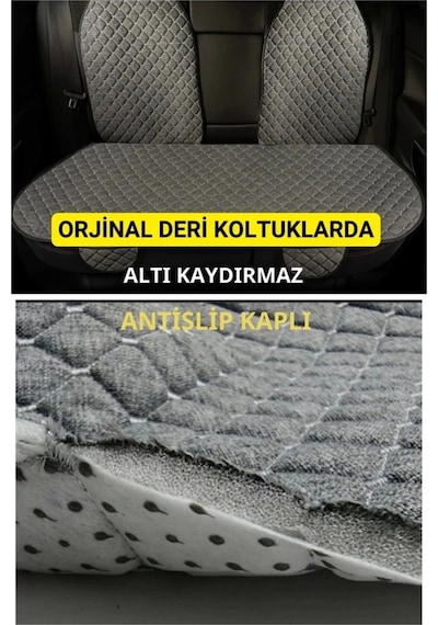 Mercedes X Class 2017 Ve Sonrasıterletmez Kaymaz Keten Oto Minder Kılıf Komple Set 7 Parça Füme 7
