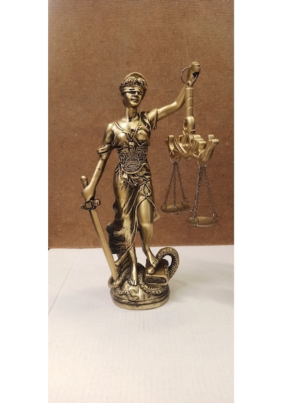 Themis Adalet Tanrıçası Biblo