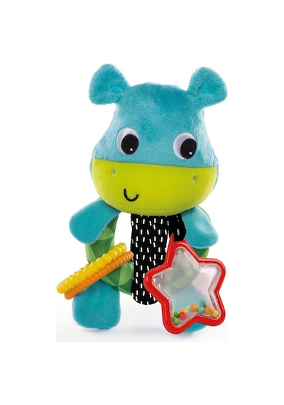 Bright Starts Sevimli Çıngırak &  Dişlik - Hippo Çok Renkli